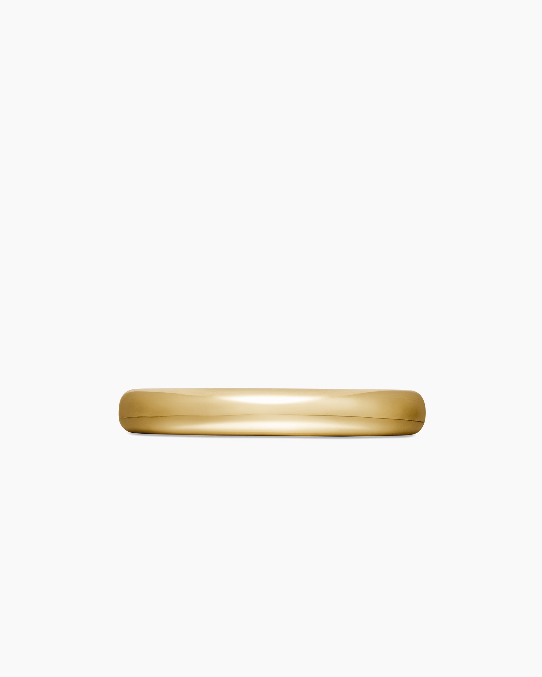 DY Classic Band Ring in 18K Yellow Gold, 3.5mm - Image 4