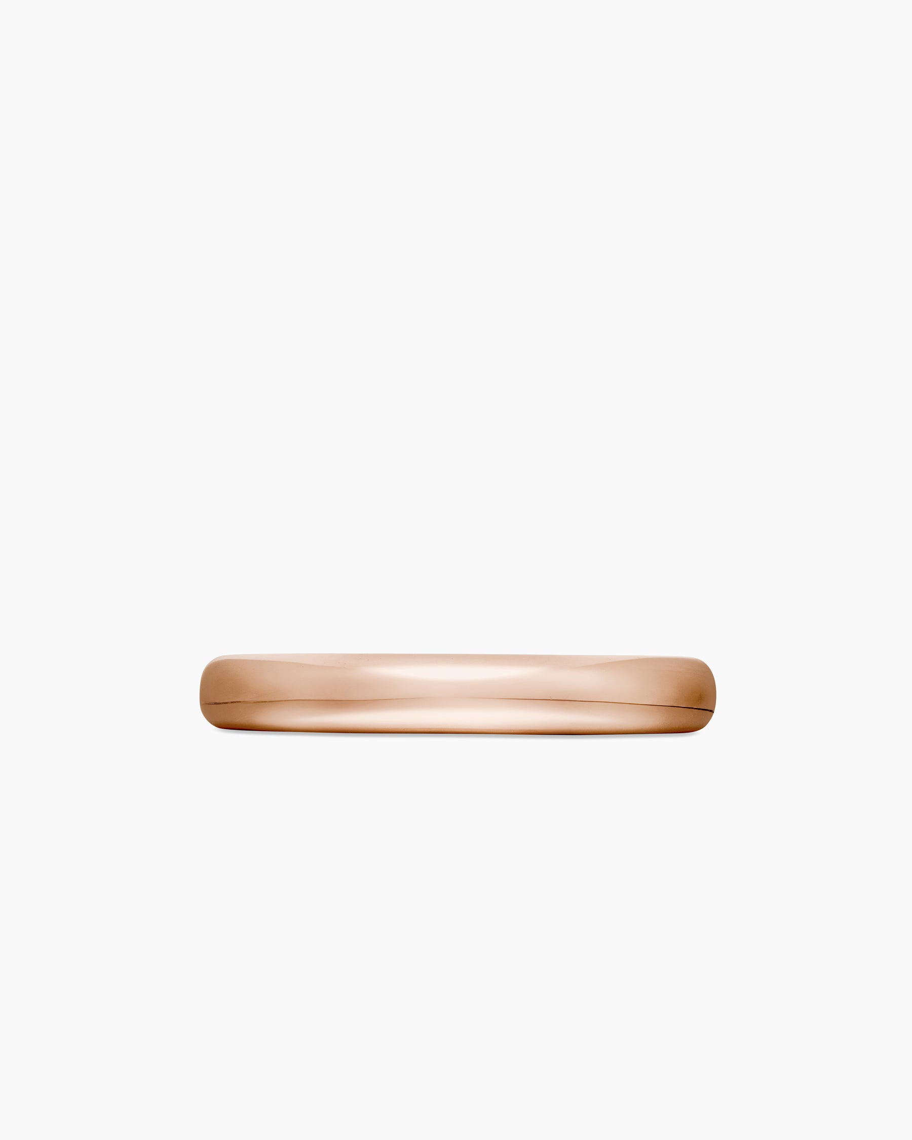 DY Classic Band Ring in 18K Rose Gold, 3.5mm - Image 4