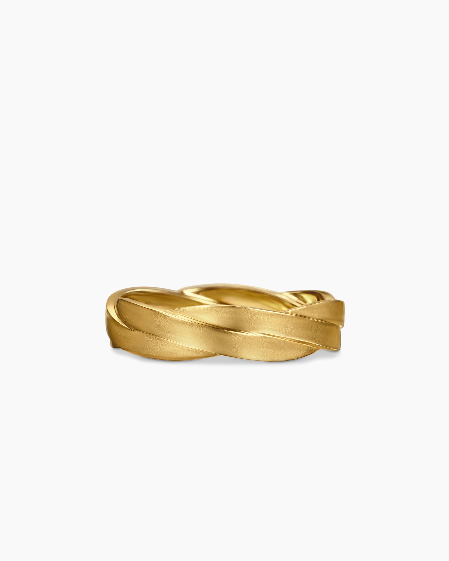 DY Helios Band Ring in 18K Yellow Gold, 6mm