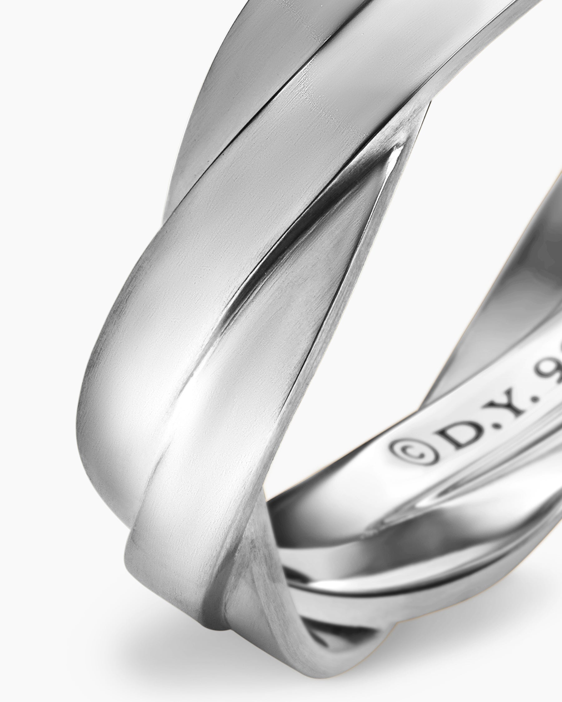 DY Helios Band Ring in Sterling Silver, 6mm - Image 6