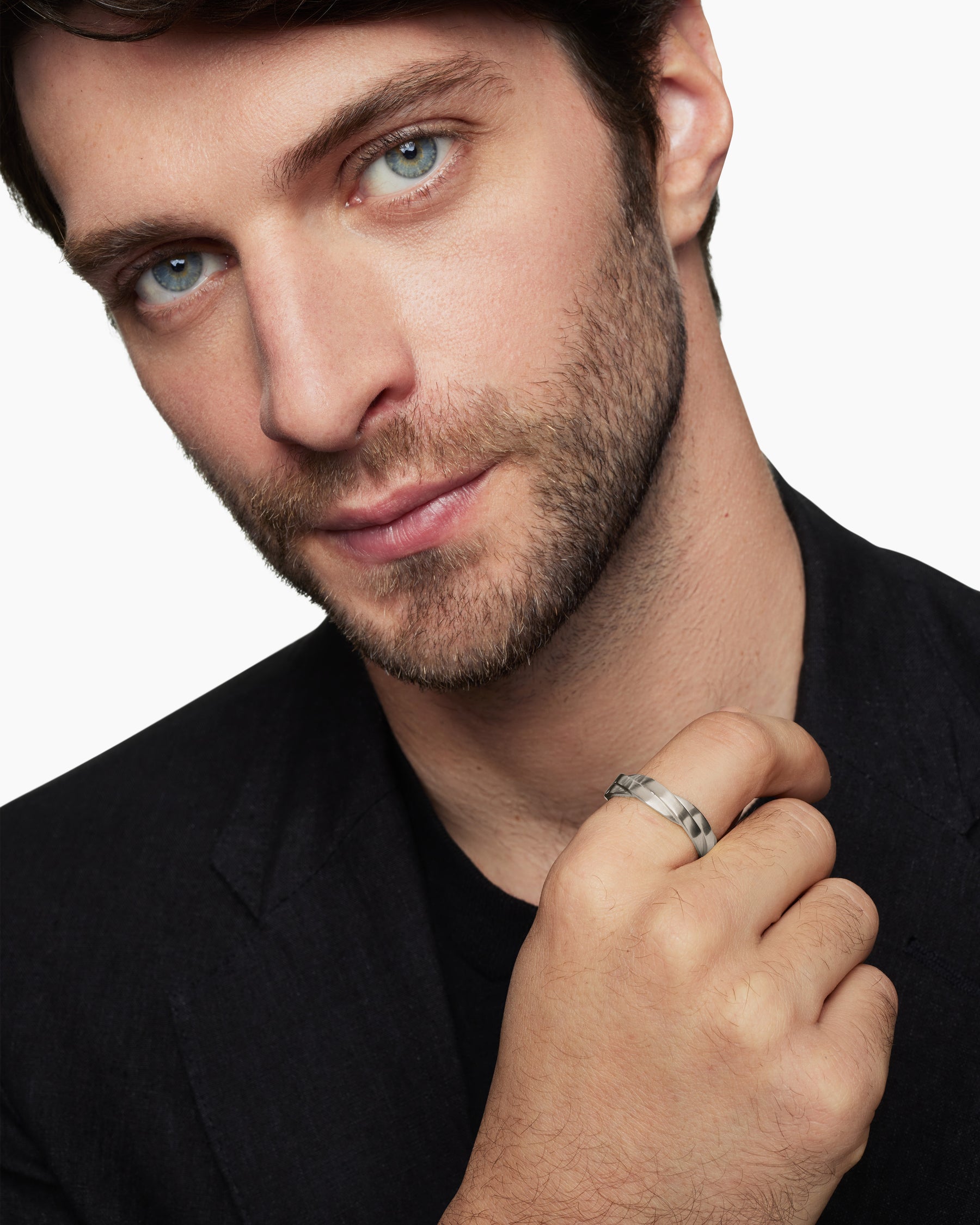 DY Helios Band Ring in Sterling Silver, 6mm - Image 7