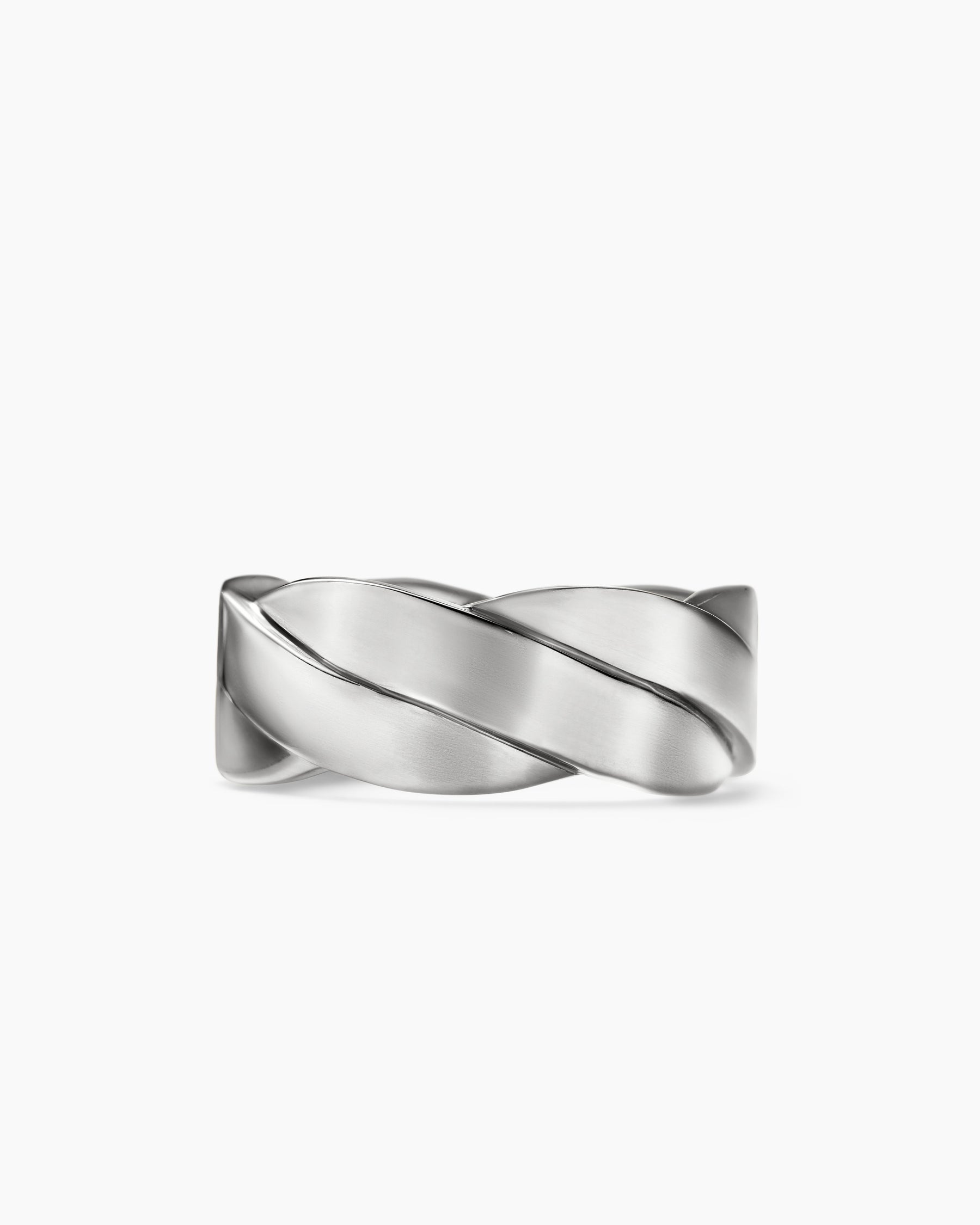 DY Helios Band Ring in Sterling Silver, 9mm - Image 4