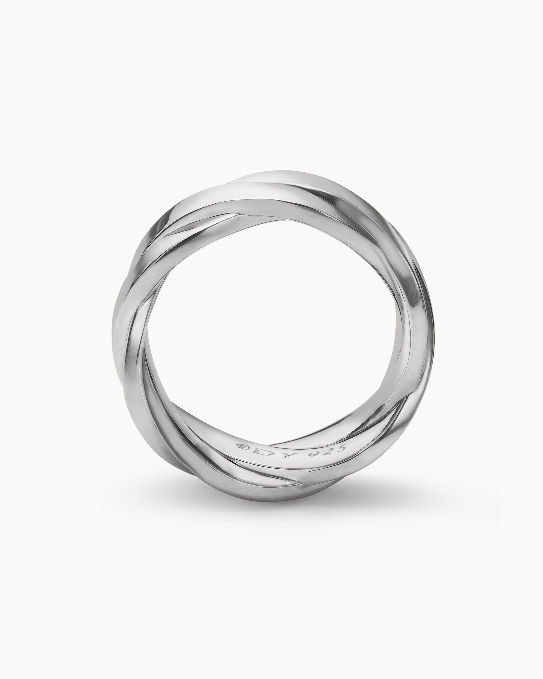 DY Helios Band Ring in Sterling Silver, 9mm - Image 5