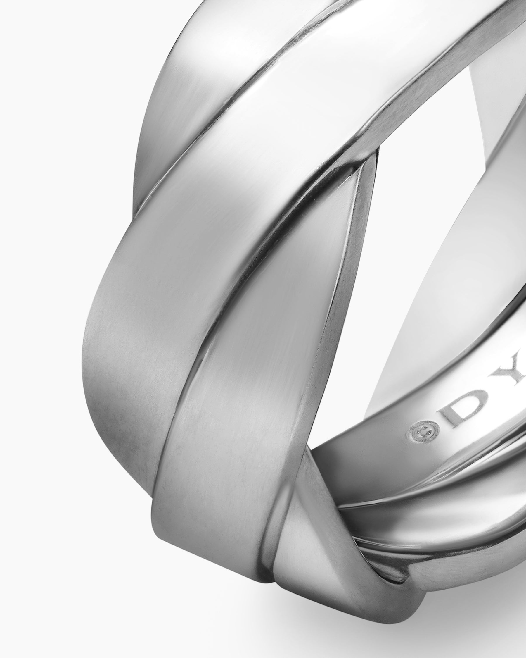 DY Helios Band Ring in Sterling Silver, 9mm - Image 6
