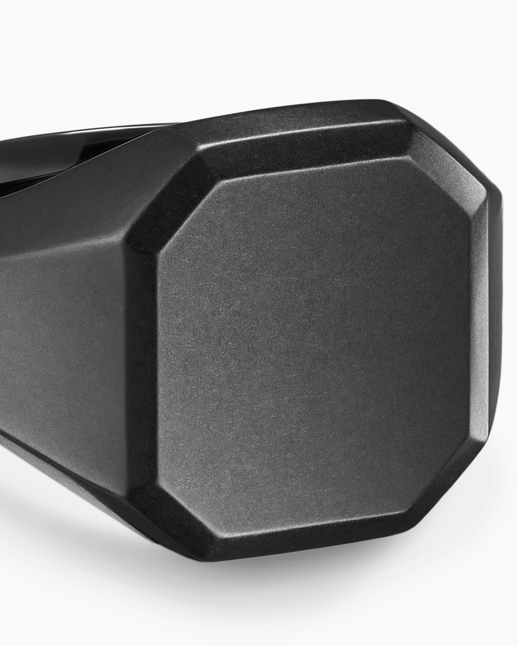 Streamline Signet Ring in Black Titanium, 18mm - Image 5