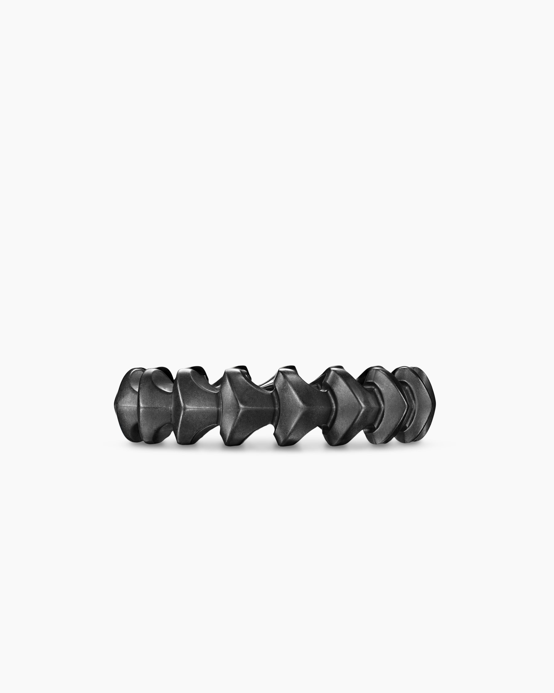 Armory Band Ring in Black Titanium, 6.2mm - Image 4