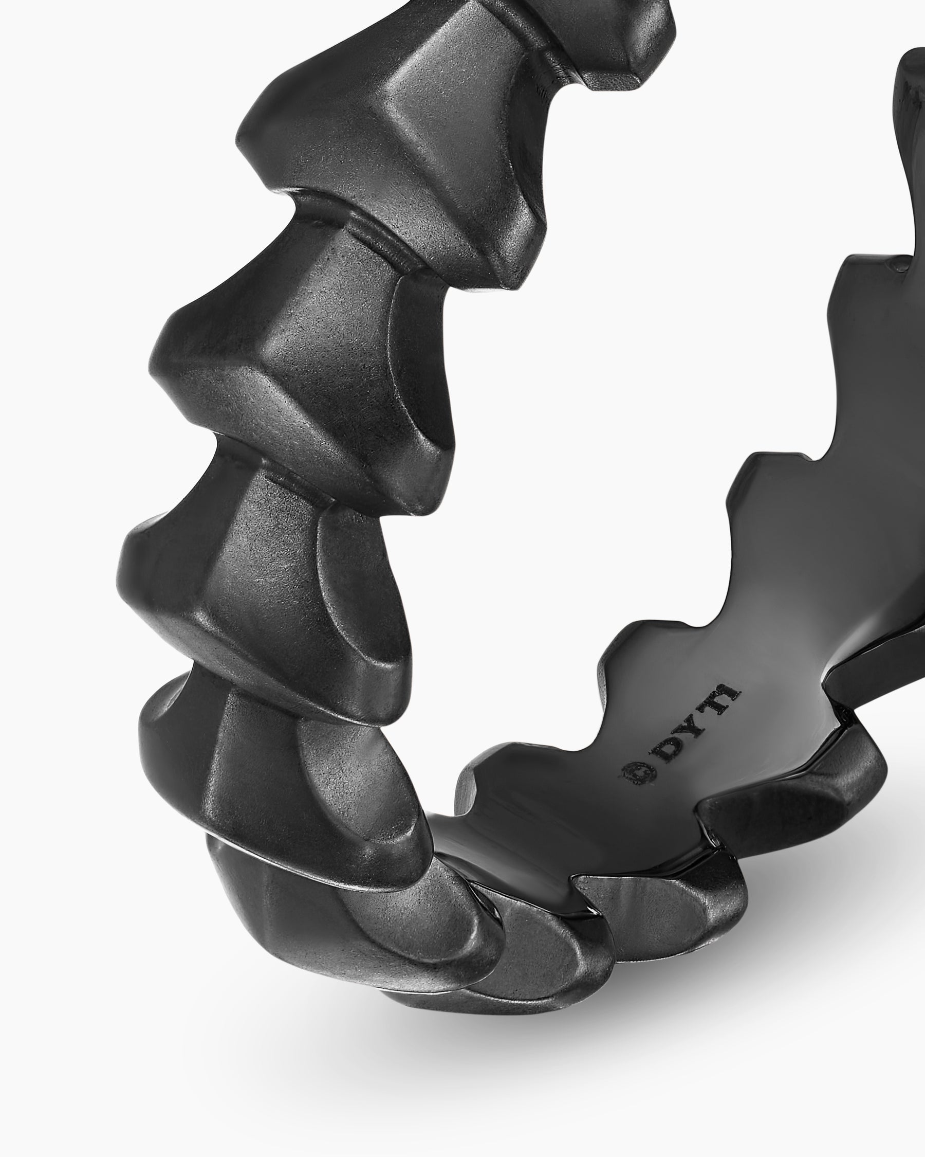 Armory Band Ring in Black Titanium, 6.2mm - Image 5