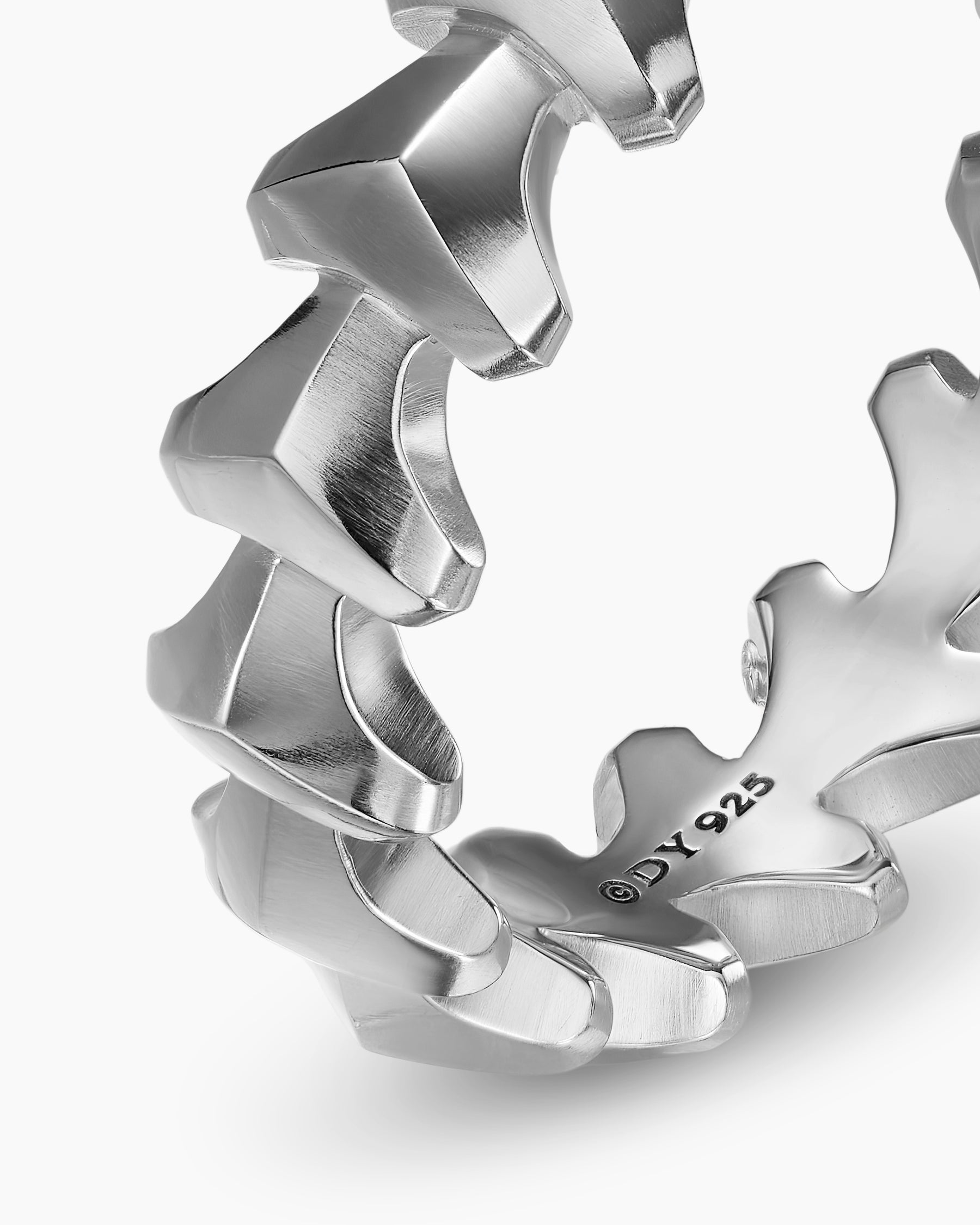Armory Band Ring in Sterling Silver, 6.2mm - Image 5