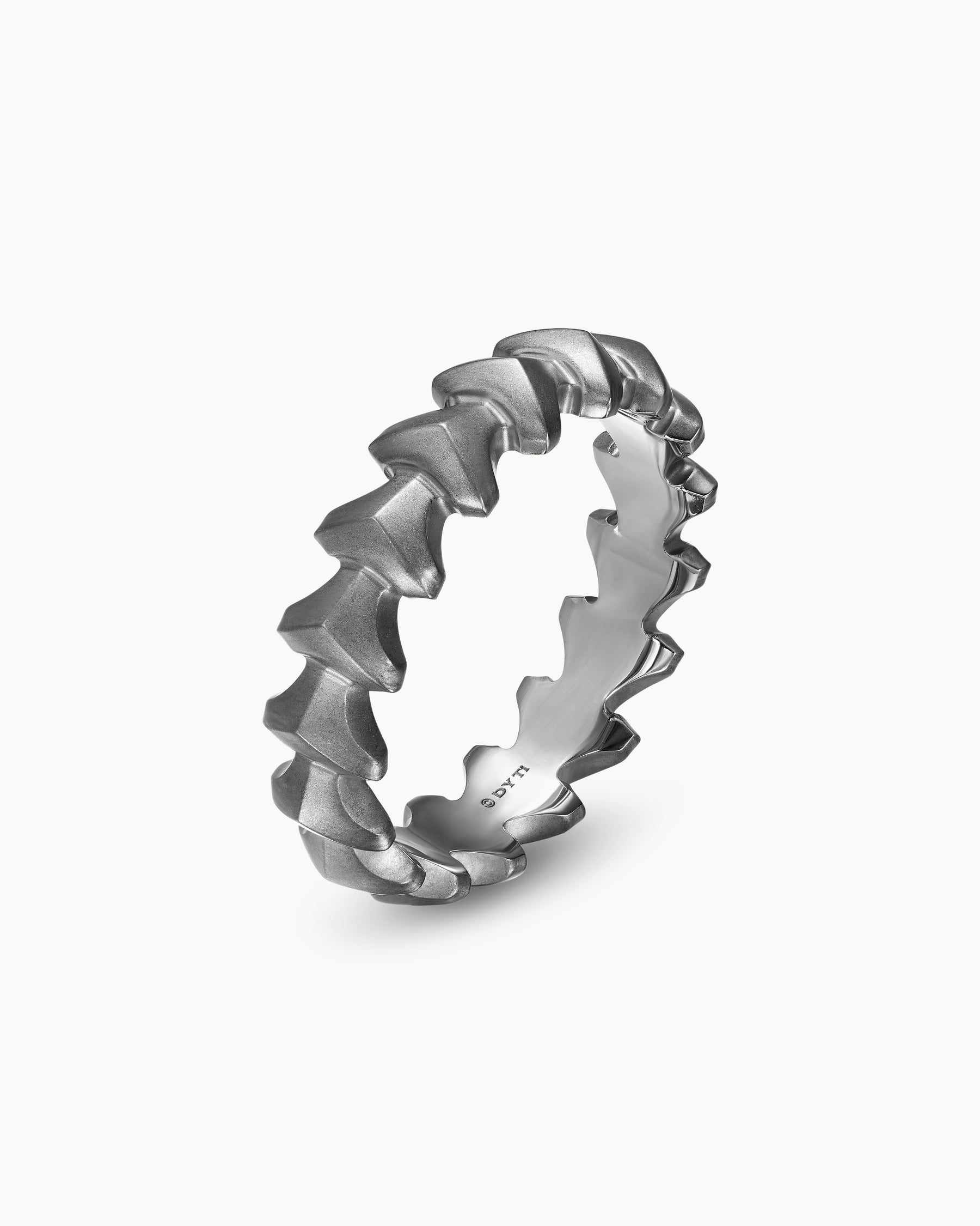 Armory Band Ring in Anthracite Titanium, 6.2mm - Image 3