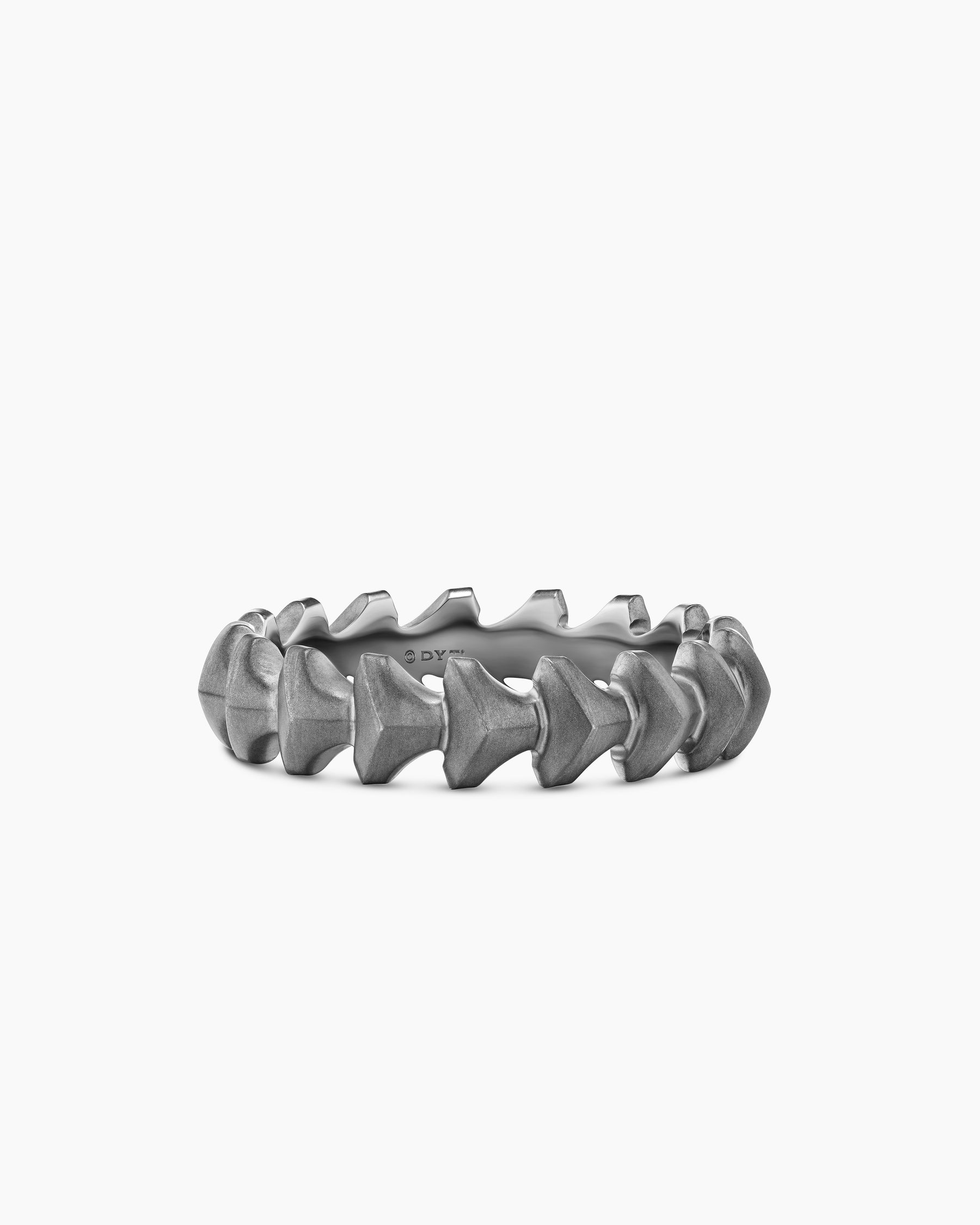 Armory Band Ring in Anthracite Titanium, 6.2mm
