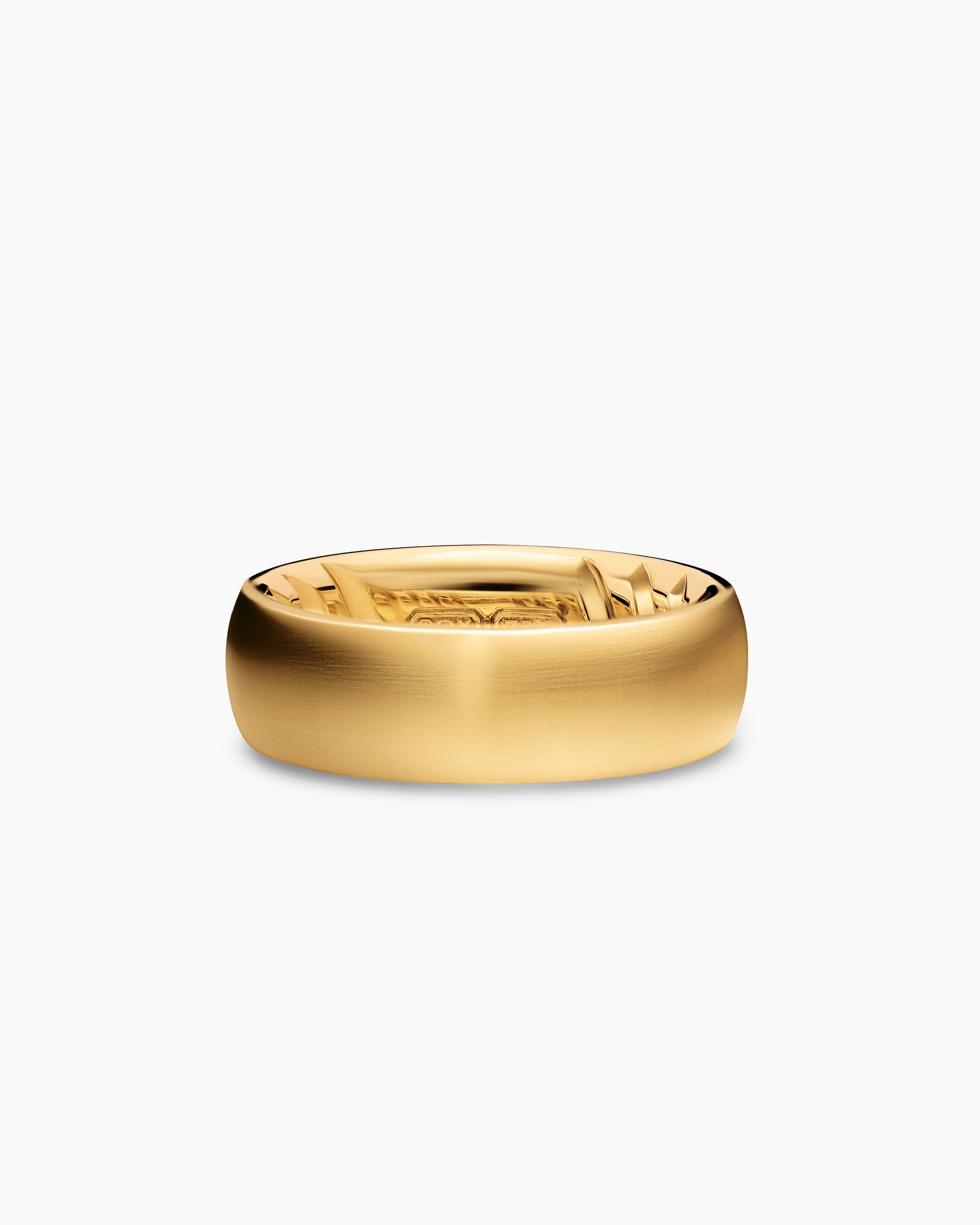 Streamline Band Ring in 18K Yellow Gold, 7.6mm