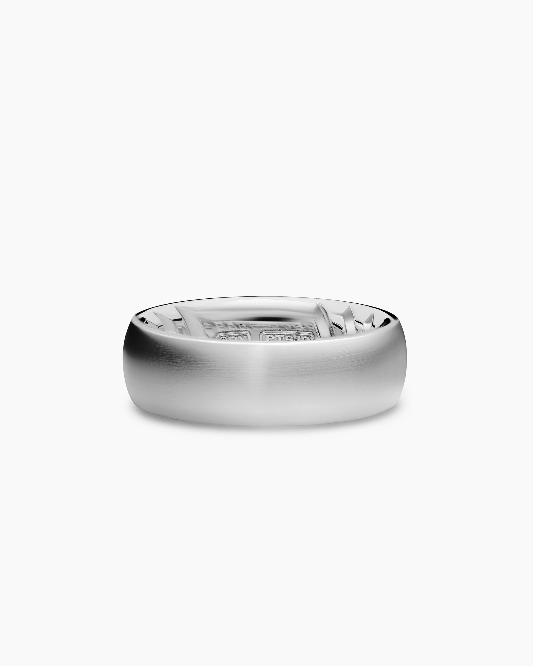 Streamline Band Ring in Platinum, 7.6mm