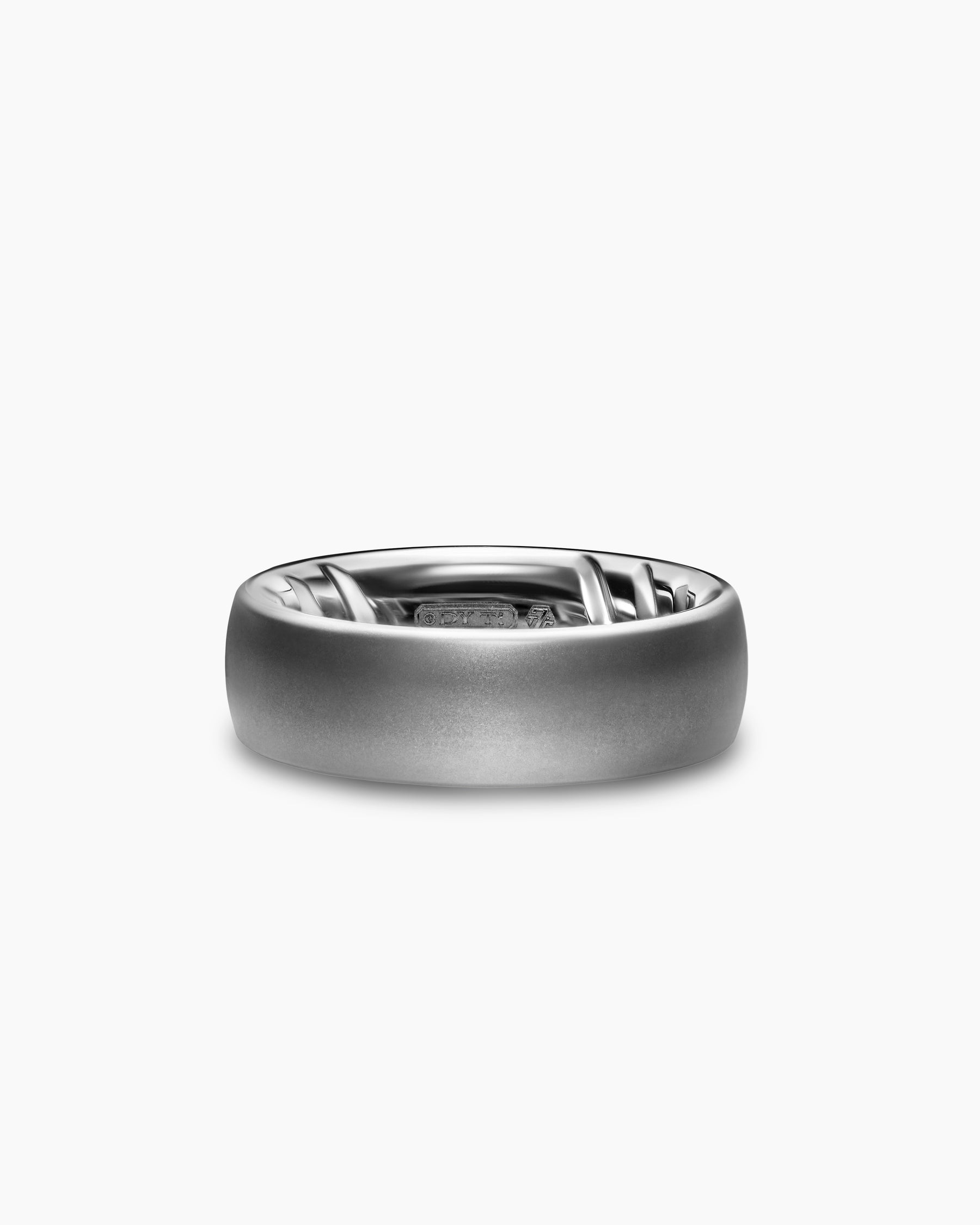 Streamline Band Ring in Anthracite Titanium, 7.6mm