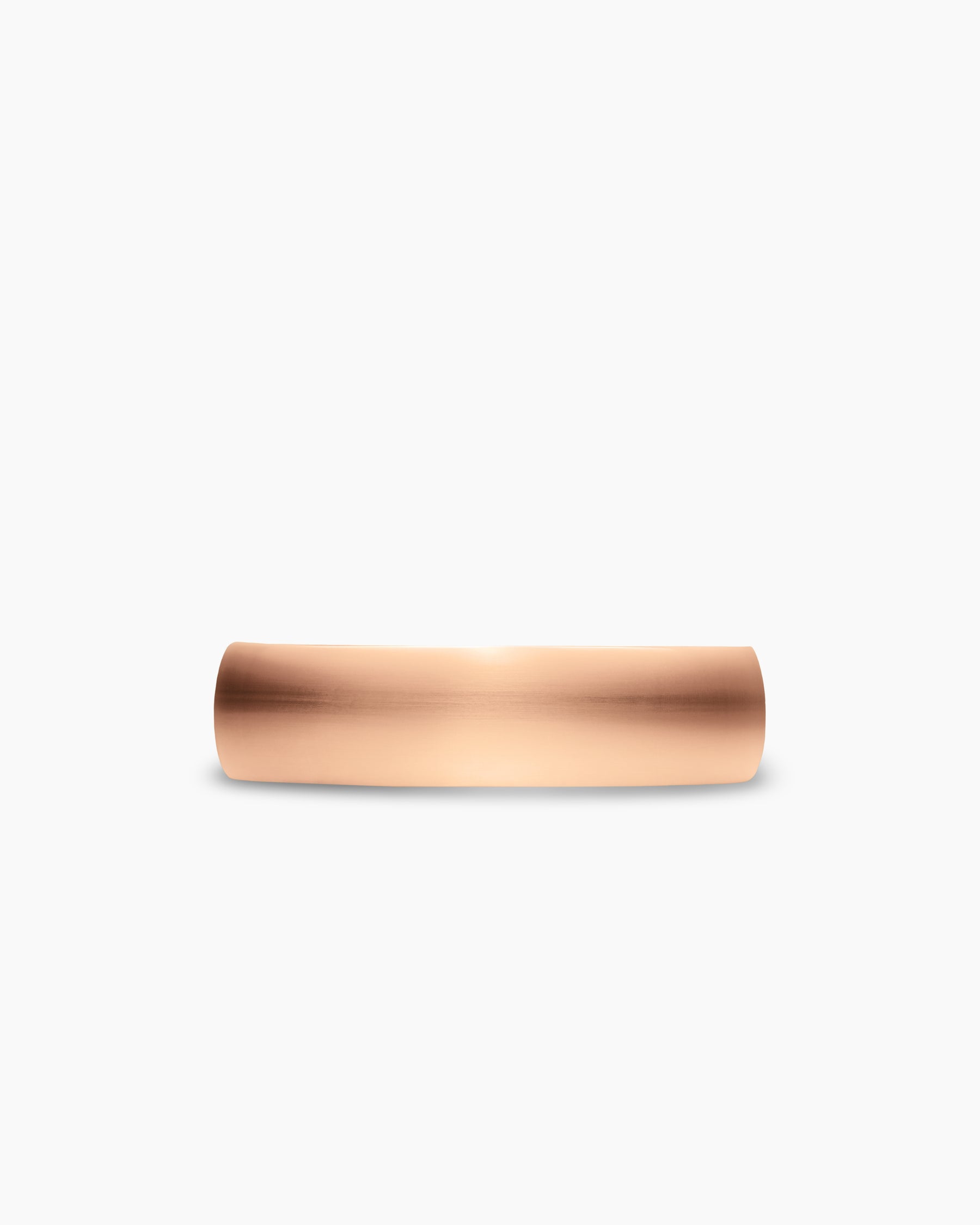 Streamline Band Ring in 18K Rose Gold, 6.2mm - Image 3
