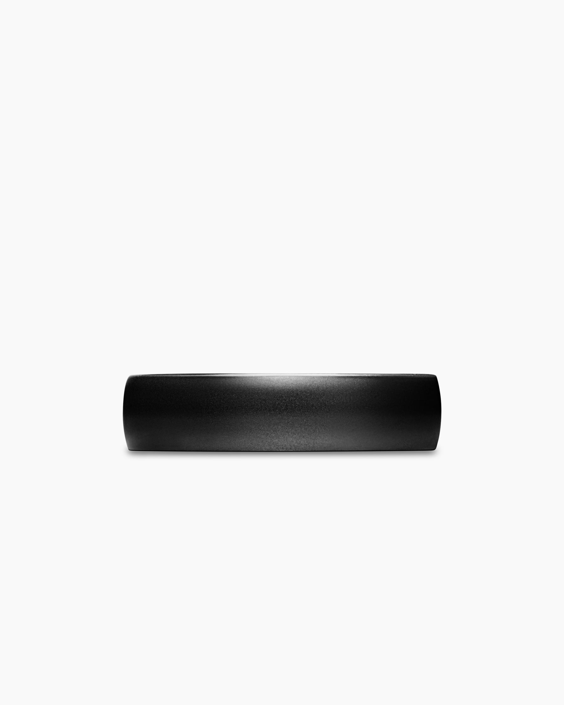 Streamline Band Ring in Black Titanium, 6.2mm - Image 3
