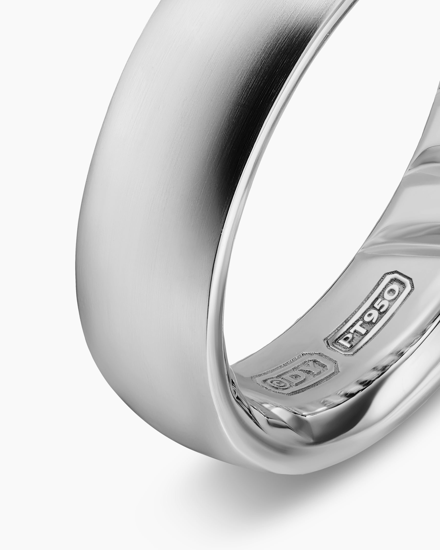 Streamline Band Ring in Platinum, 6.2mm - Image 4