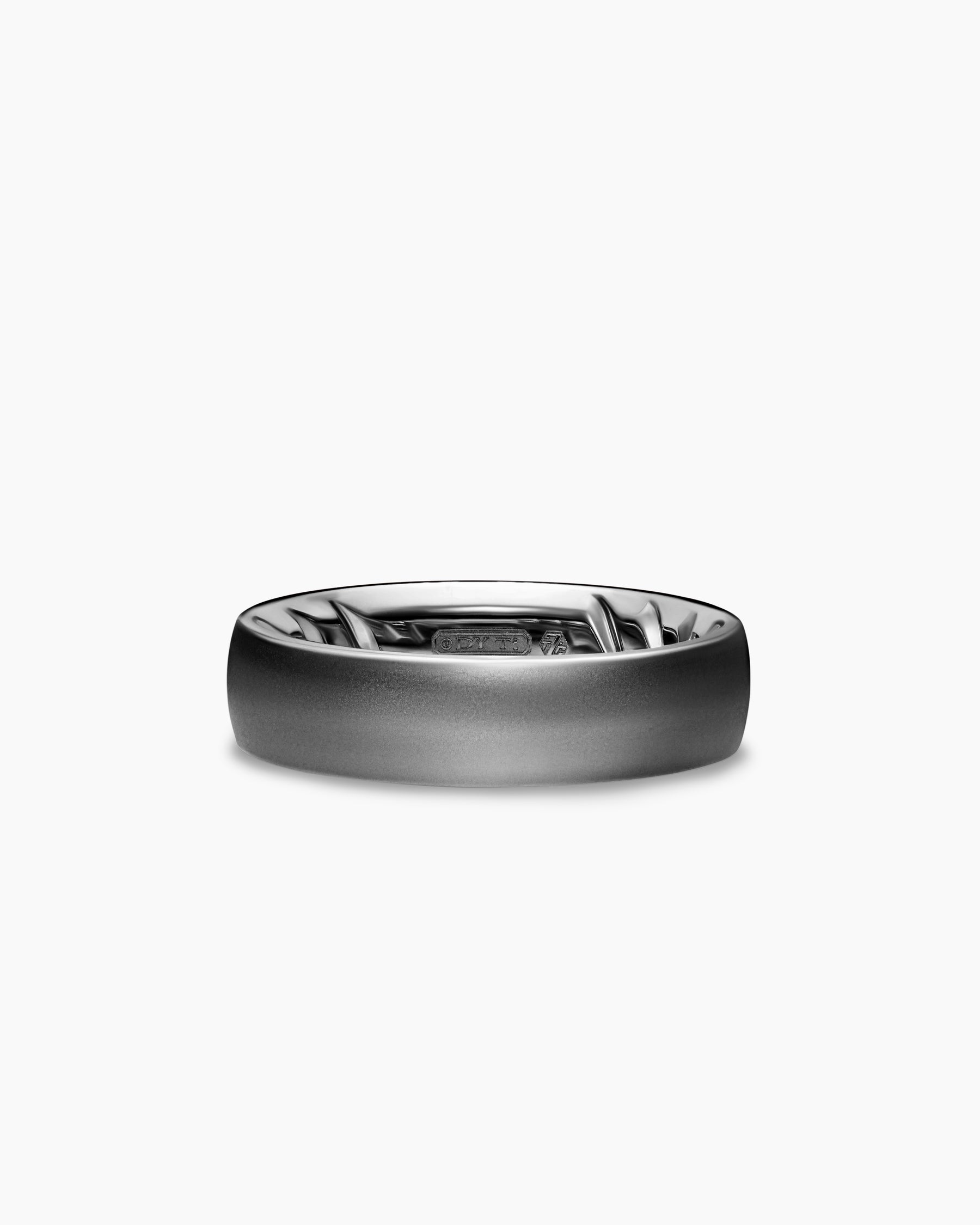 Streamline Band Ring in Anthracite Titanium, 6.2mm